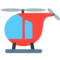 Helicopter emoji on Mozilla